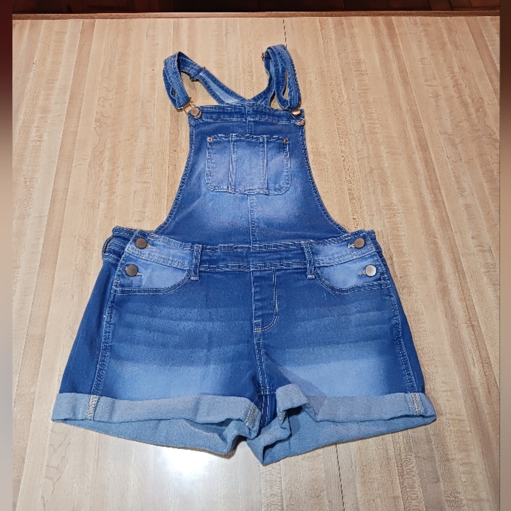 NOBO relaxed fit jean short bibs Size M 7-9